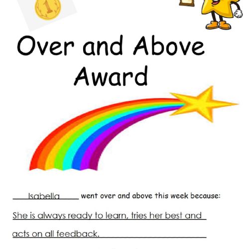 Autumn 2 Certificates