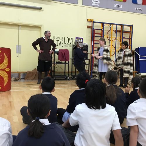 Year 4 Anglo-Saxon Workshop