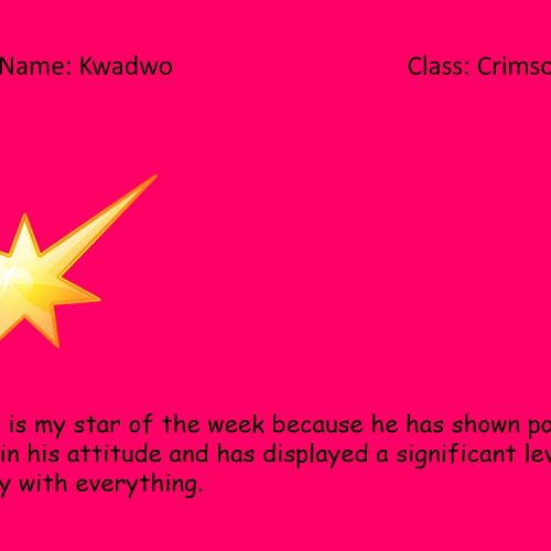 Summer 1 - Week 4