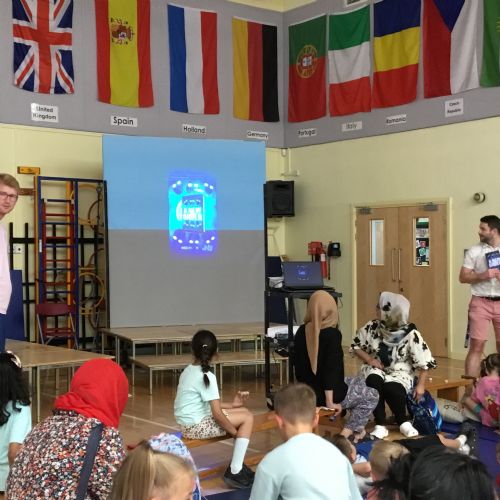 Year 5 teachers reading