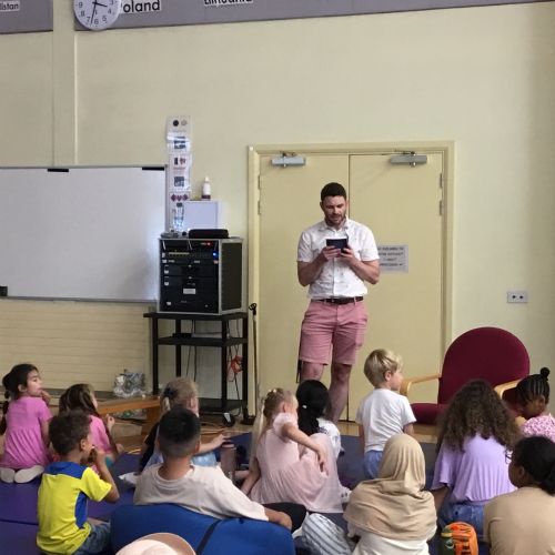 Year 5 teachers reading