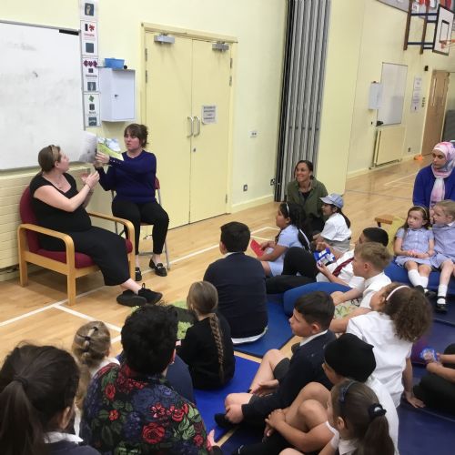 Year 2 teachers reading - We're Going on a Bear Hunt