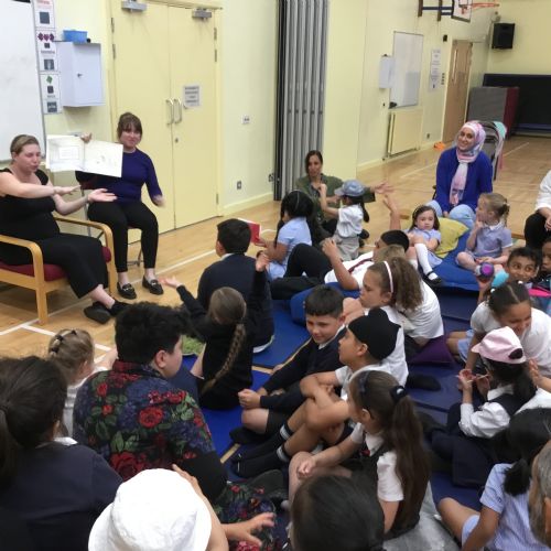 Year 2 teachers reading - We're Going on a Bear Hunt