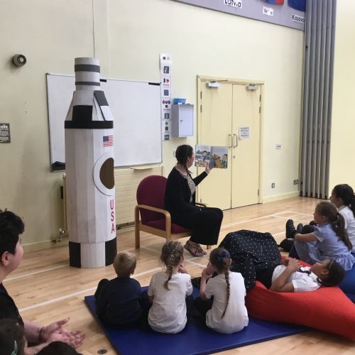 Year 3 teachers reading - Charlie and the Cheesemonster