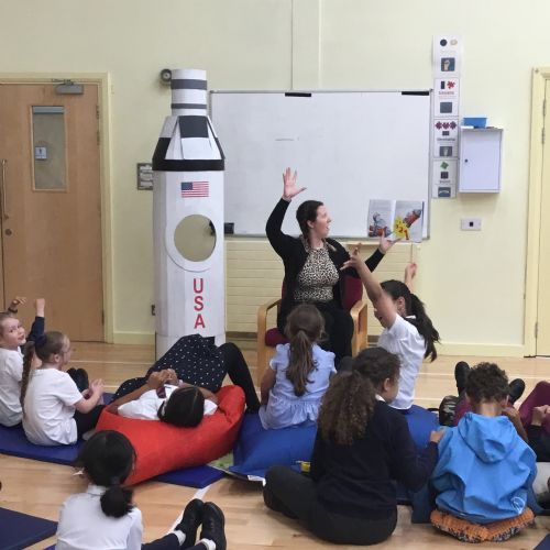 Year 3 teachers reading - Charlie and the Cheesemonster
