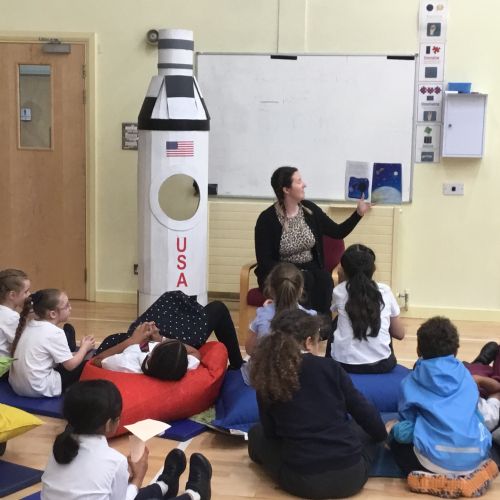 Year 3 teachers reading - Charlie and the Cheesemonster