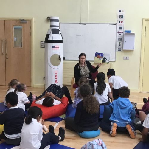 Year 3 teachers reading - Charlie and the Cheesemonster