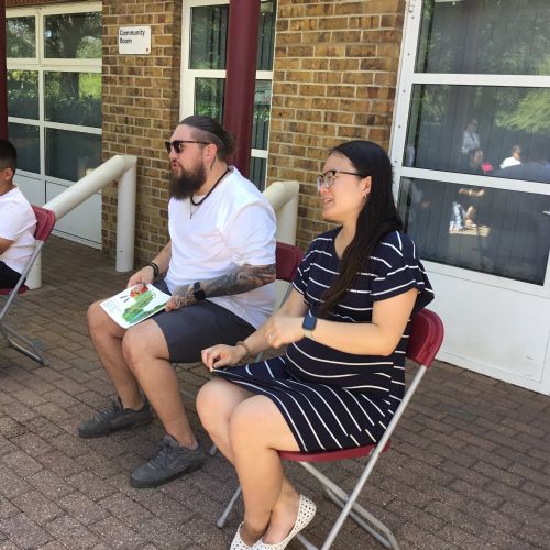 EYFS team reading