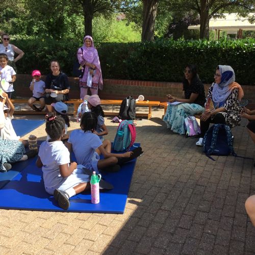EYFS team reading