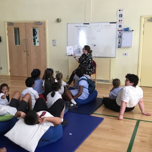 Year 4 teachers reading