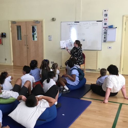 Year 4 teachers reading