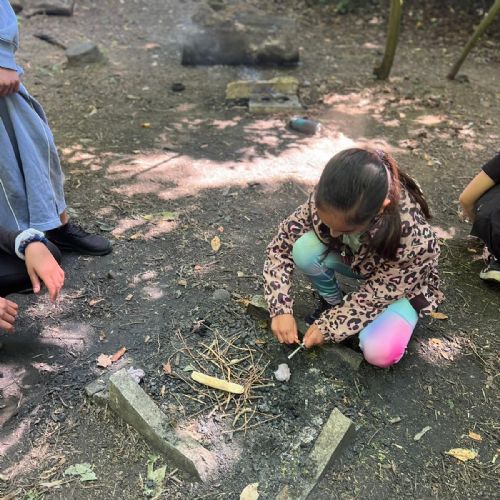 Fire starting!