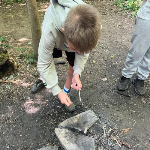 Fire starting!