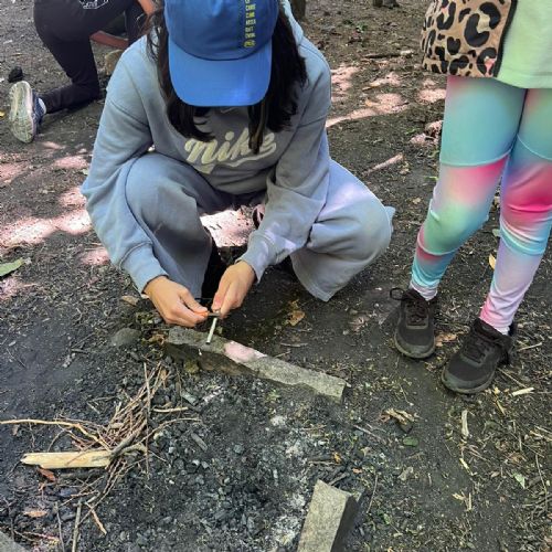 Fire starting!