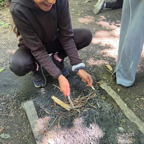 Fire starting!