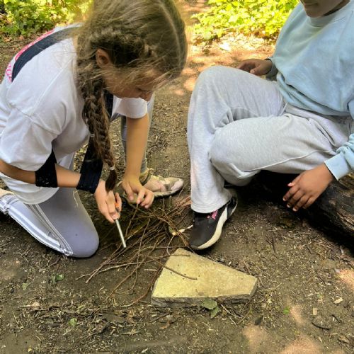 Fire starting!