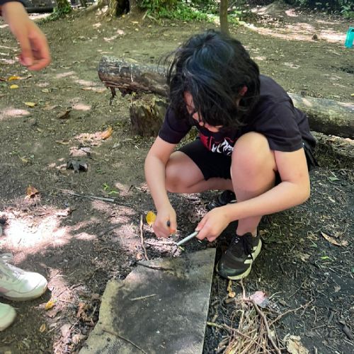 Fire starting!