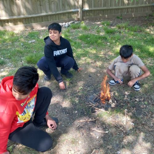 Fire starting!