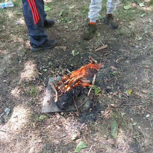 Fire starting!