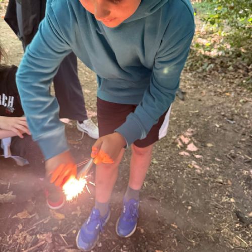 Fire starting!