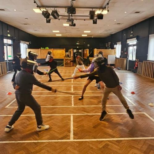 Fencing fun!