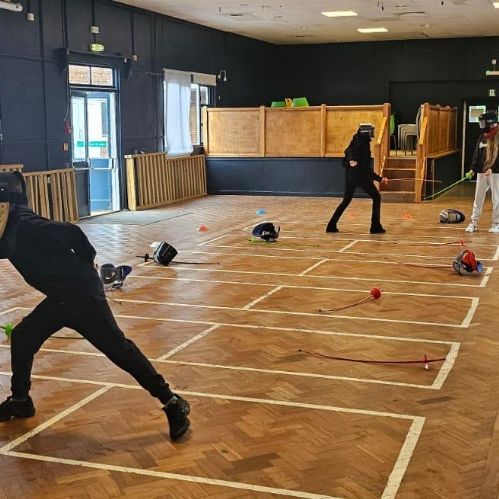 Fencing fun!
