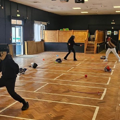 Fencing fun!