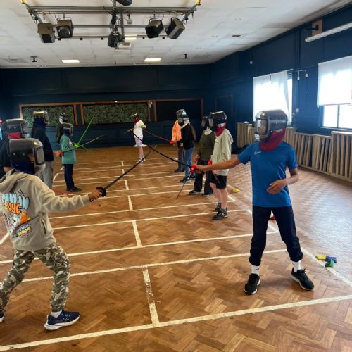 Fencing fun!