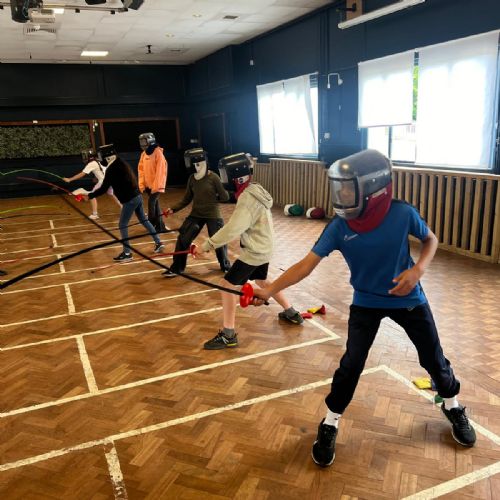 Fencing fun!
