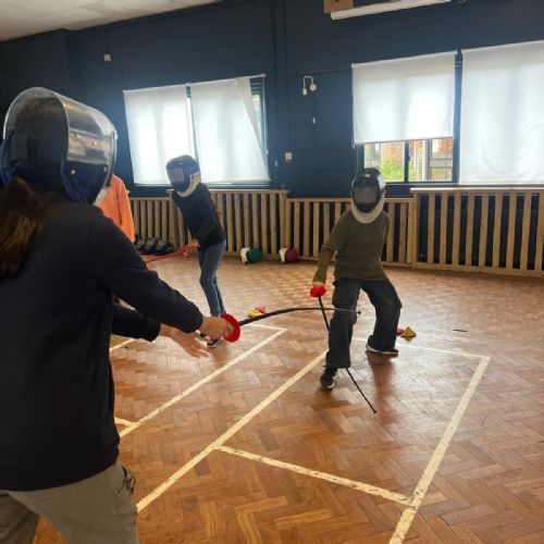 Fencing fun!