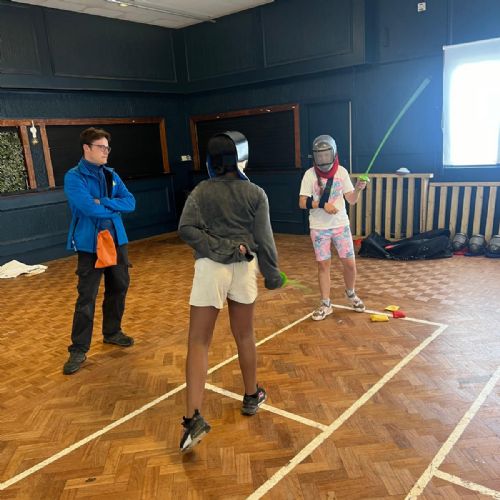 Fencing fun!