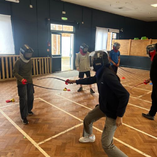 Fencing fun!
