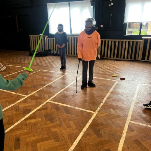 Fencing fun!