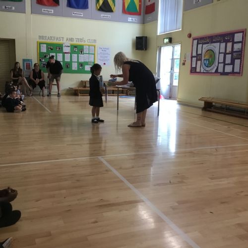 EYFS Summer Attendance Winner